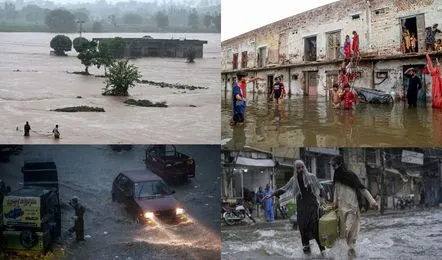 pakistan-flood-1-million-people-homeless-blames-india बाढ़ से तबाह PAK, घुटनों तक कीचड़, 10 लाख लोग बेघर... भारत की नदियों को ठहराया जिम्मेदार