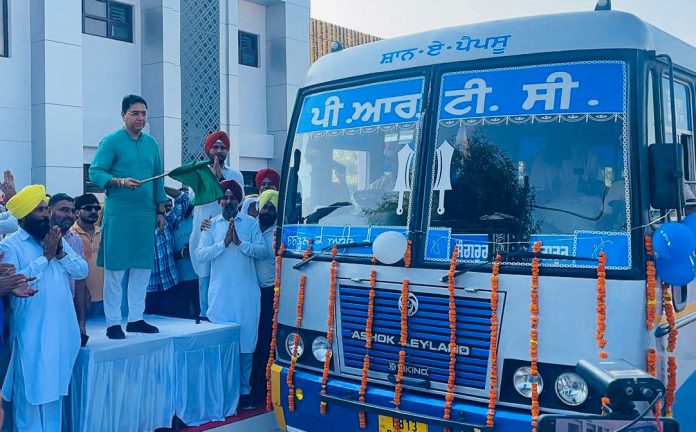 aman-arora-inaugurates-first-of-its-kind-bus-stand-with-integrated-sports-facility-in-sunams-cheema-mandi अमन अरोड़ा द्वारा चीमा मंडी में खेल सुविधाओं से सुसज्जित पंजाब का पहला अनूठा बस अड्डा लोगों को समर्पित